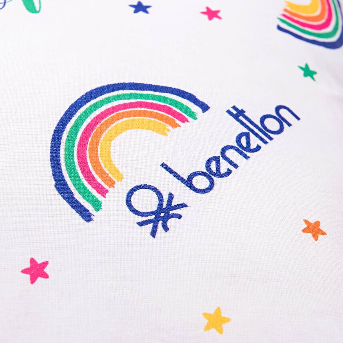 Dekokissen RAINBOW KIDS bunt Baumwolle B/L: ca. 30x30 cm
