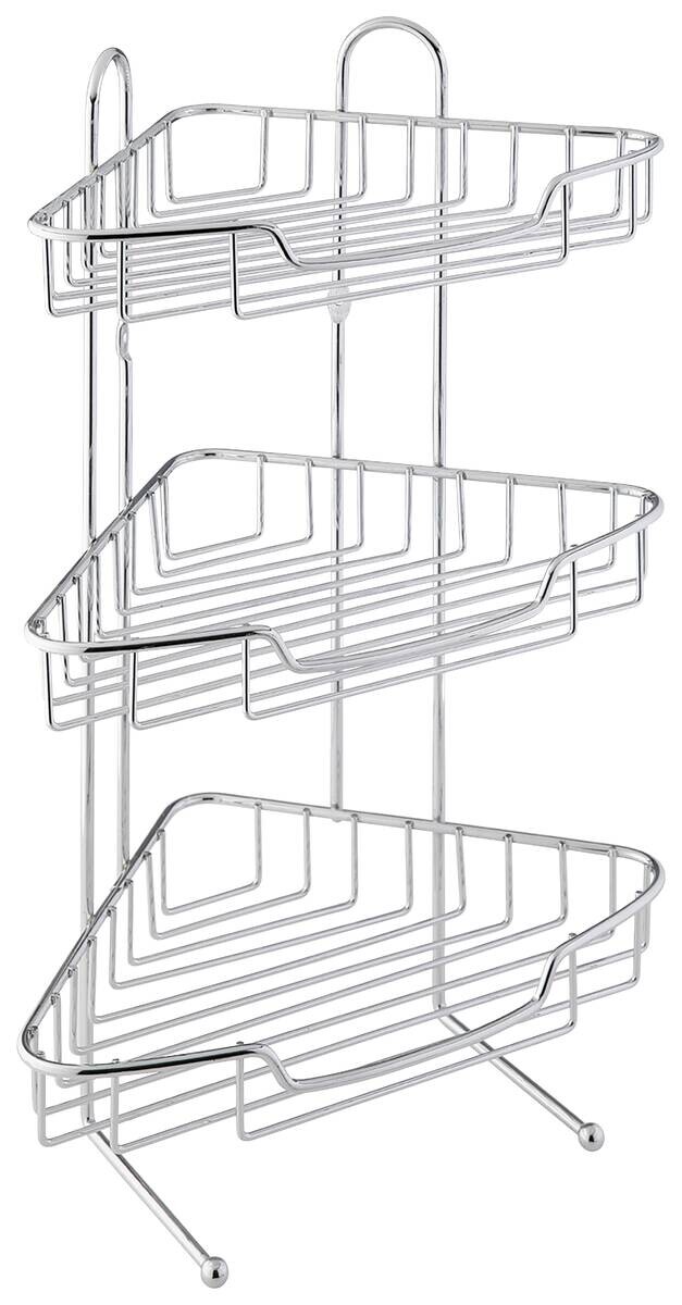 Eckregal Chrom Chrom B/H/L: ca. 20x42,5x20 cm