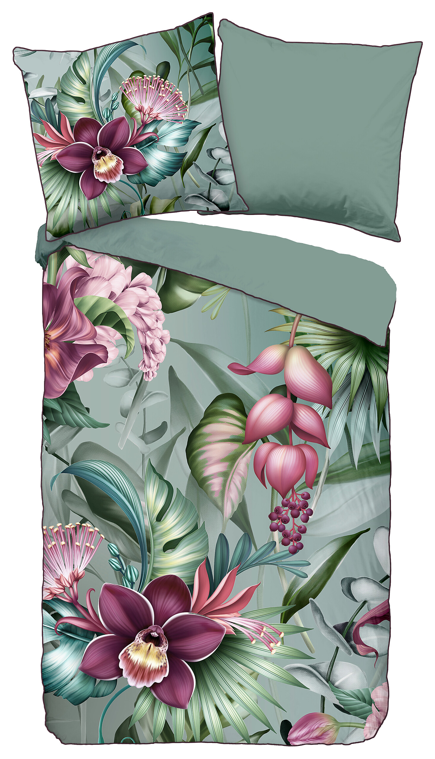 Baumwoll Bettwäsche Allison Satin