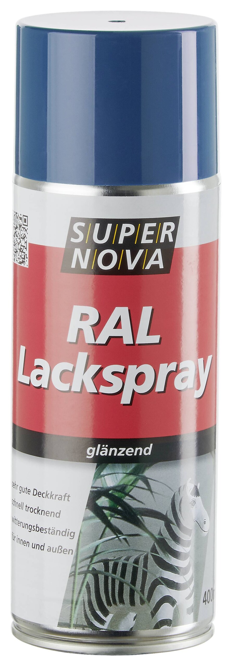 Super-Nova Lackspray enzianblau hochglänzend ca. 0,4 l