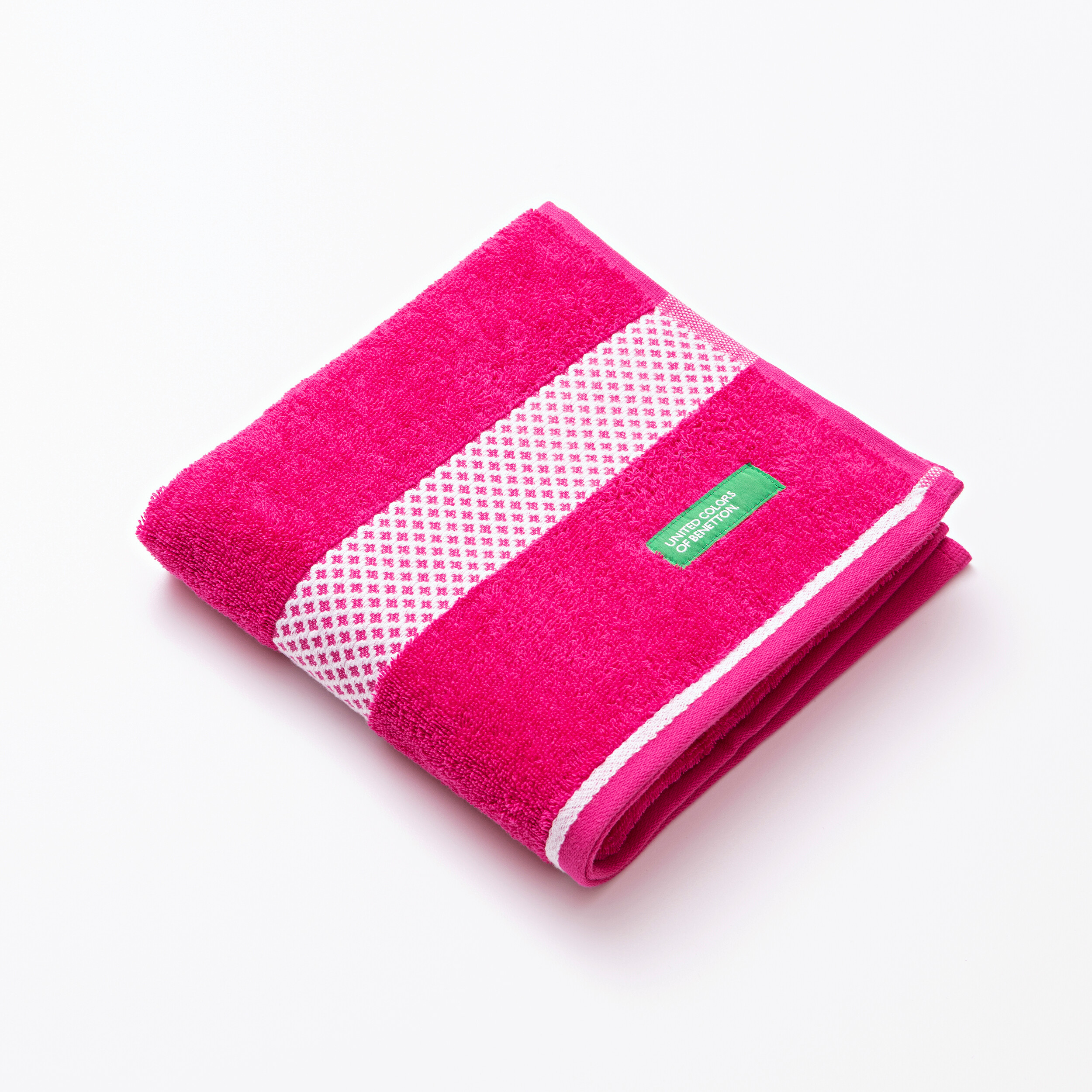 BENETTON Handtuch SUMMER pink Baumwolle B/L: ca. 50x90 cm