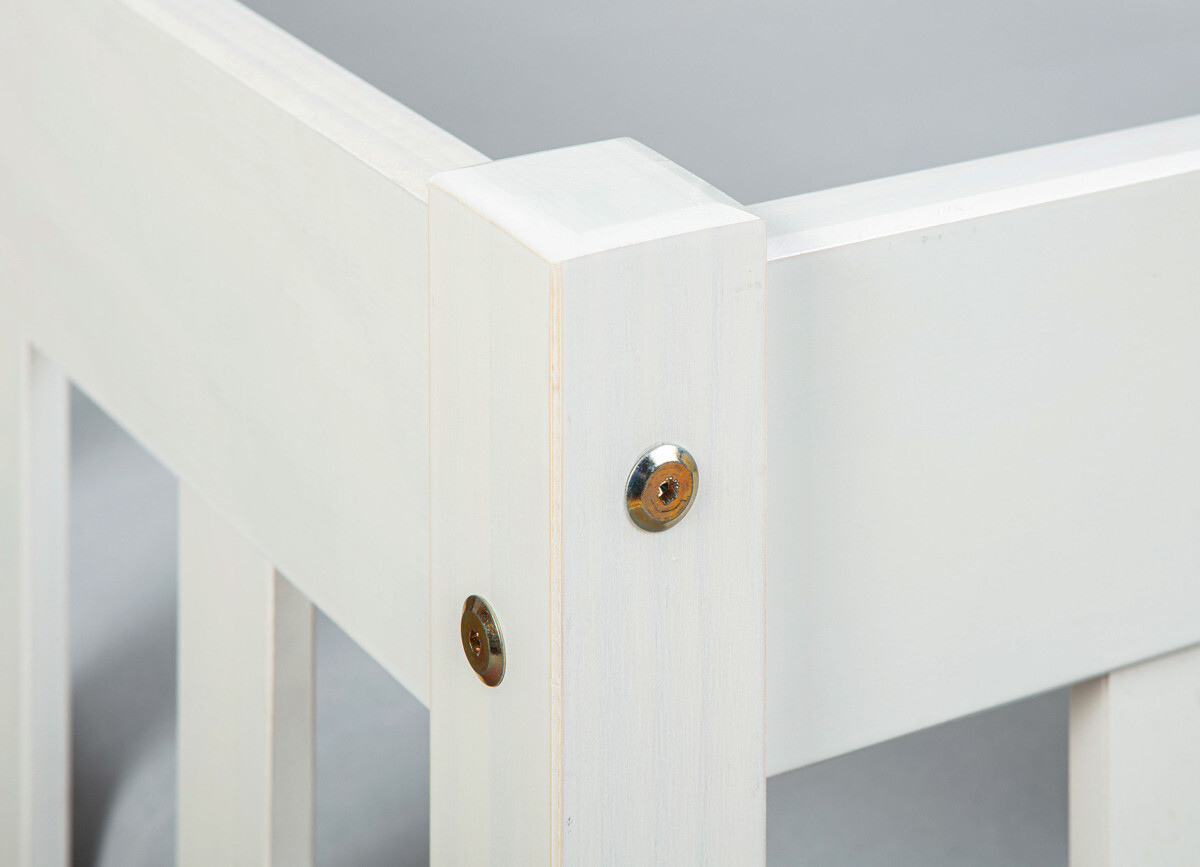 Bett Sintro weiß Liegefläche B/L: ca. 90x200 cm