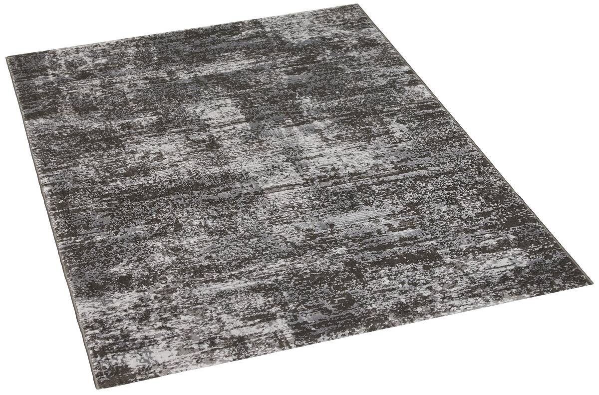 Webteppich Cosmo anthrazit B/L: ca. 80x150 cm