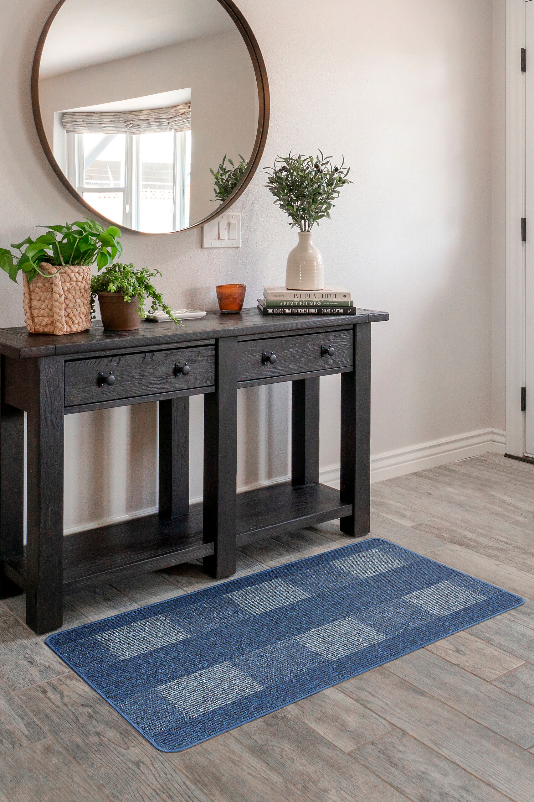 Andiamo Teppich Avallon blau B/L: ca. 67x120 cm