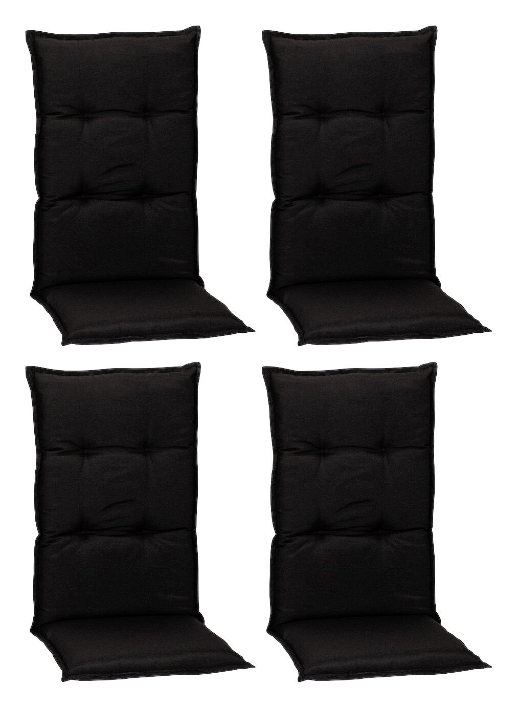 Beo Saumauflage für Hochlehner Trabzon anthrazit Polyester-Mischgewebe 4er Set