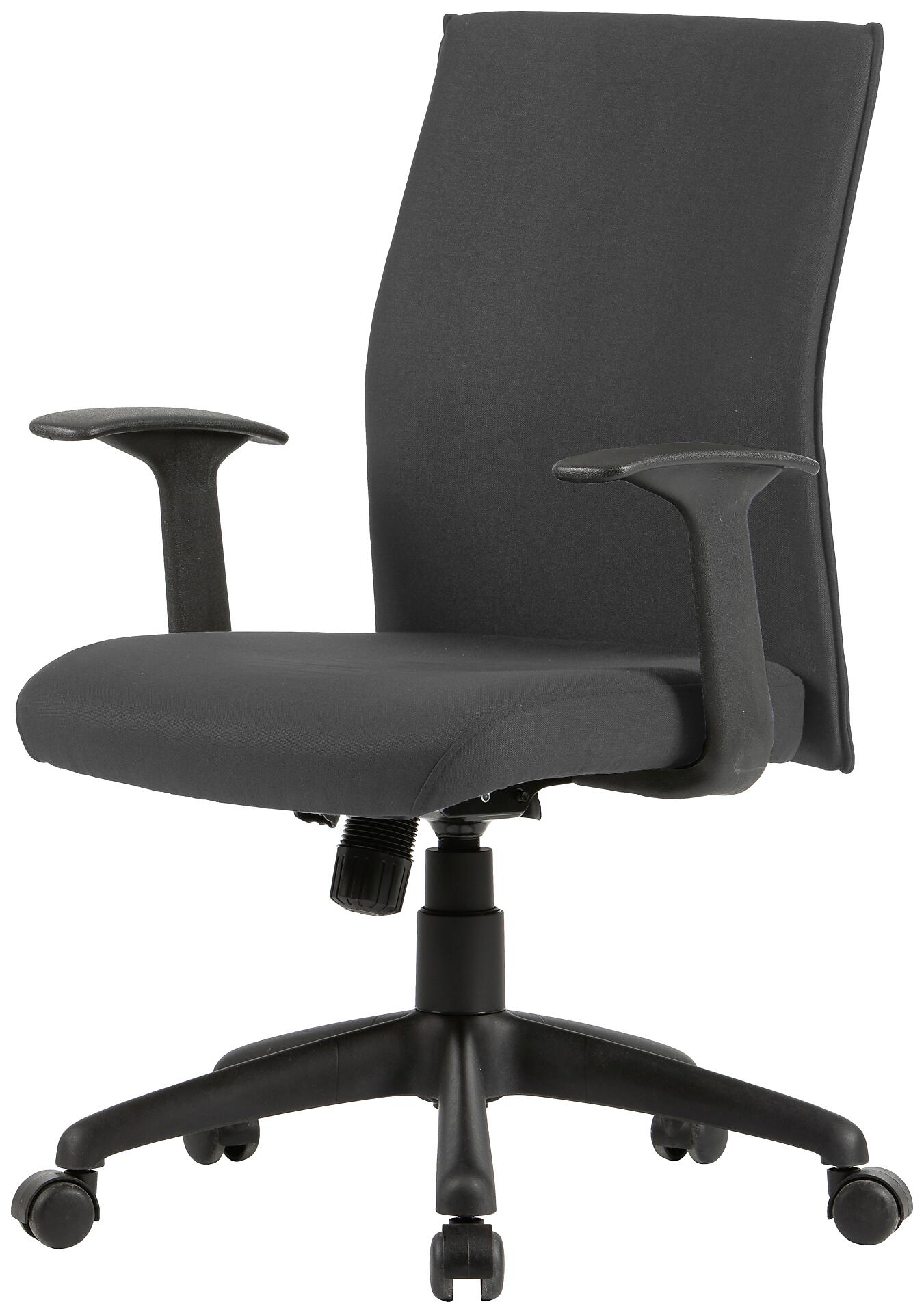 Chefsessel ROCKET schwarz schwarz Webstoff Kunststoff