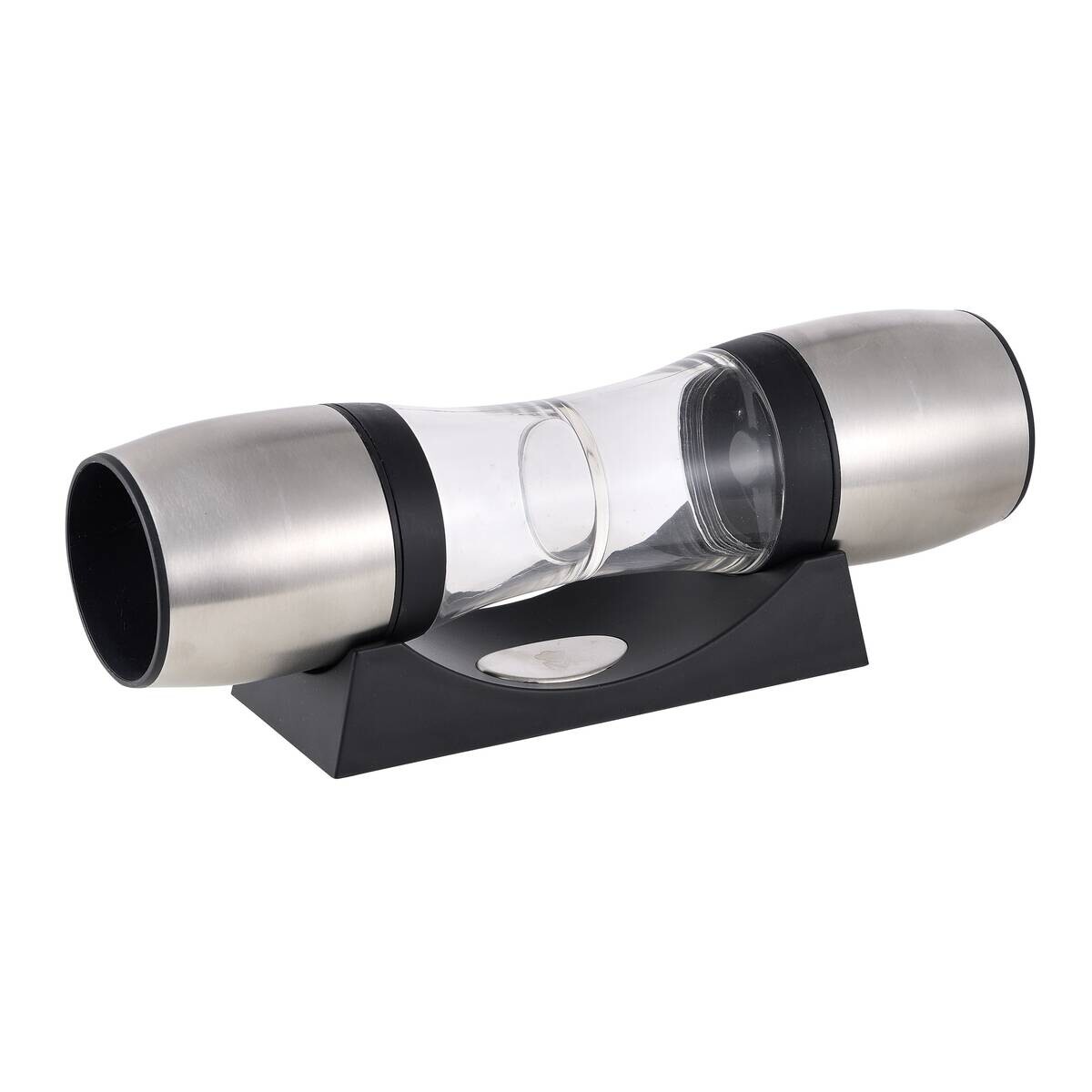 MASTERPRO Salz- u. Pfeffermühle FOODIES COLLECTION silber Edelstahl B/D: ca. 23x5 cm