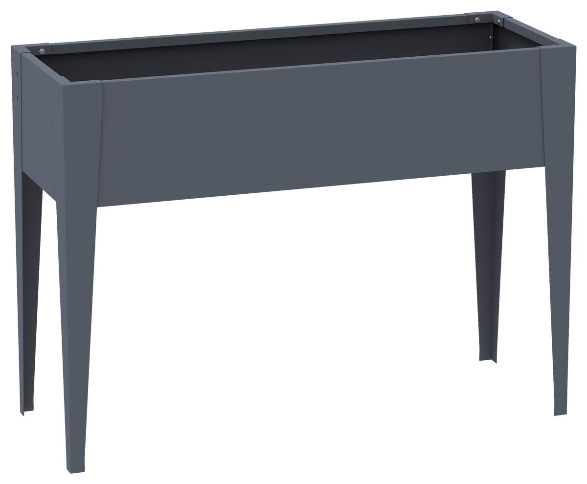 Westmann Hochbeet Vedura anthrazit Stahl B/H/L: ca. 100x80x30 cm
