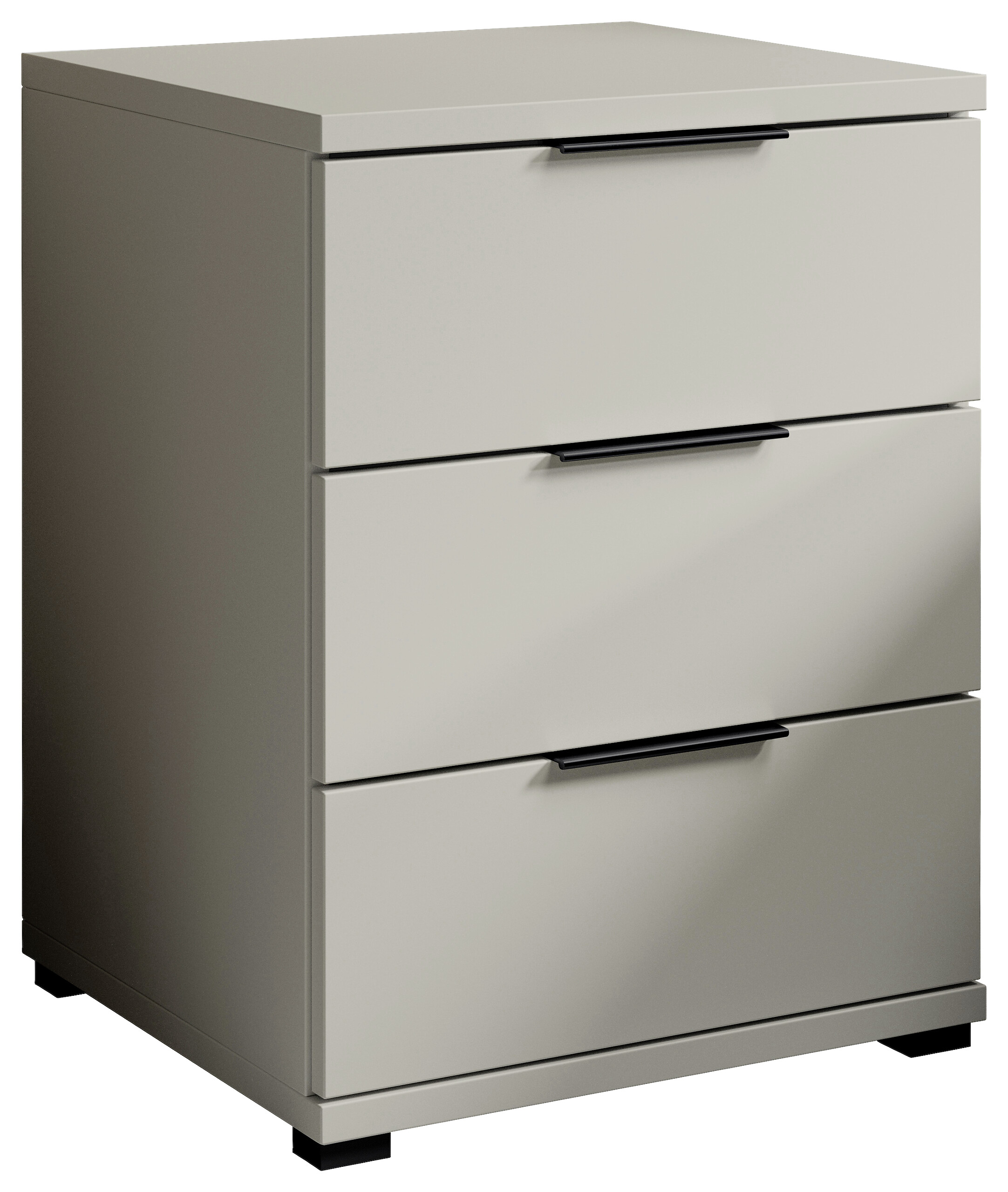 Nachtkonsole Salermo Kaschmirgrau B/H/T: ca. 46x61x42 cm