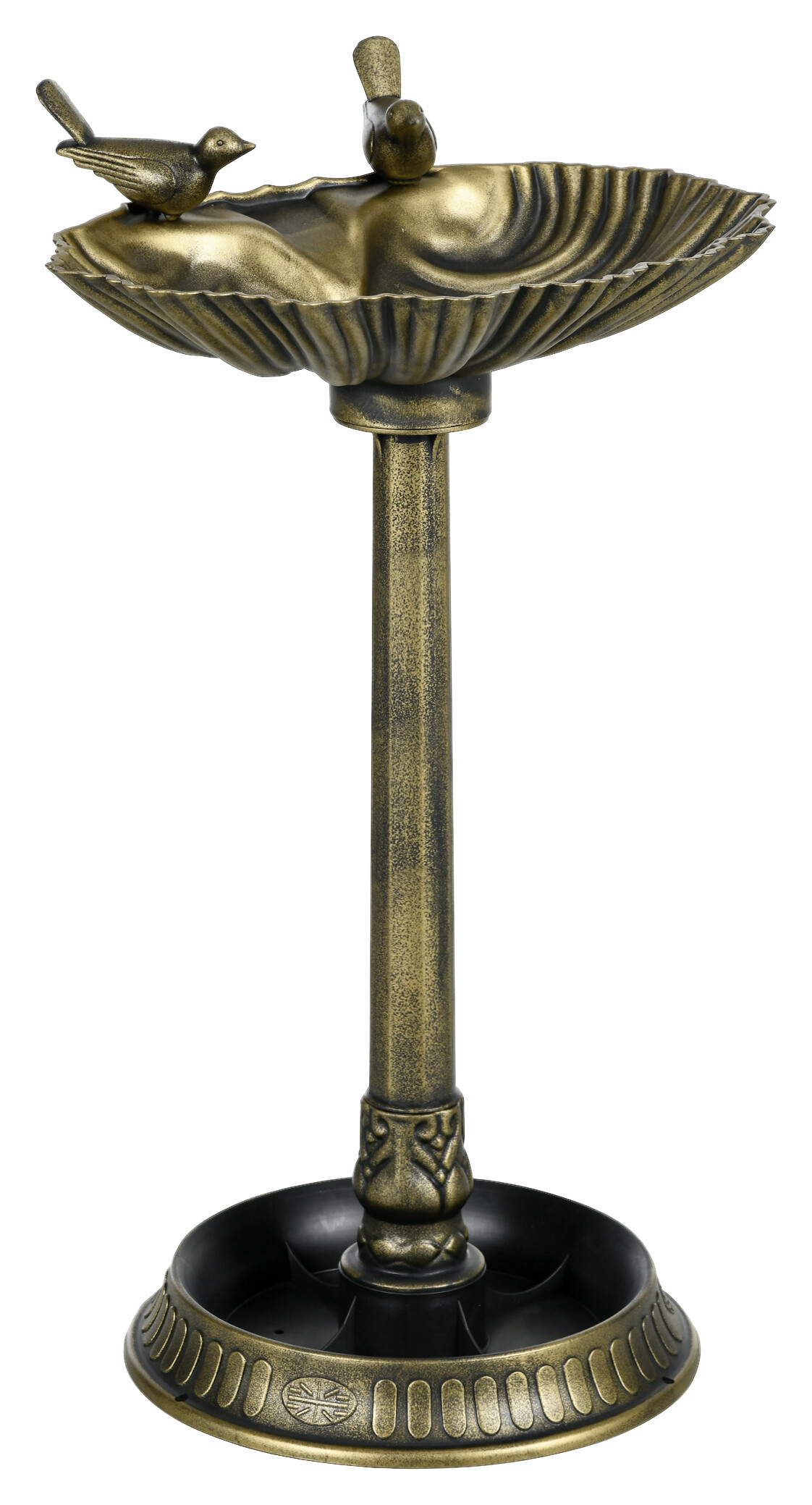 Outsunny Vogeltränke bronze Kunststoff B/H/L: ca. 38x81x49,5 cm