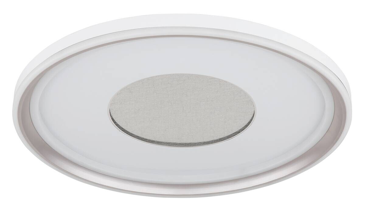 GLOBO Deckenleuchte Opal champagner weiß Metall Kunststoff Acryl H/D: ca. 6,5x59 cm 1 Brennstellen