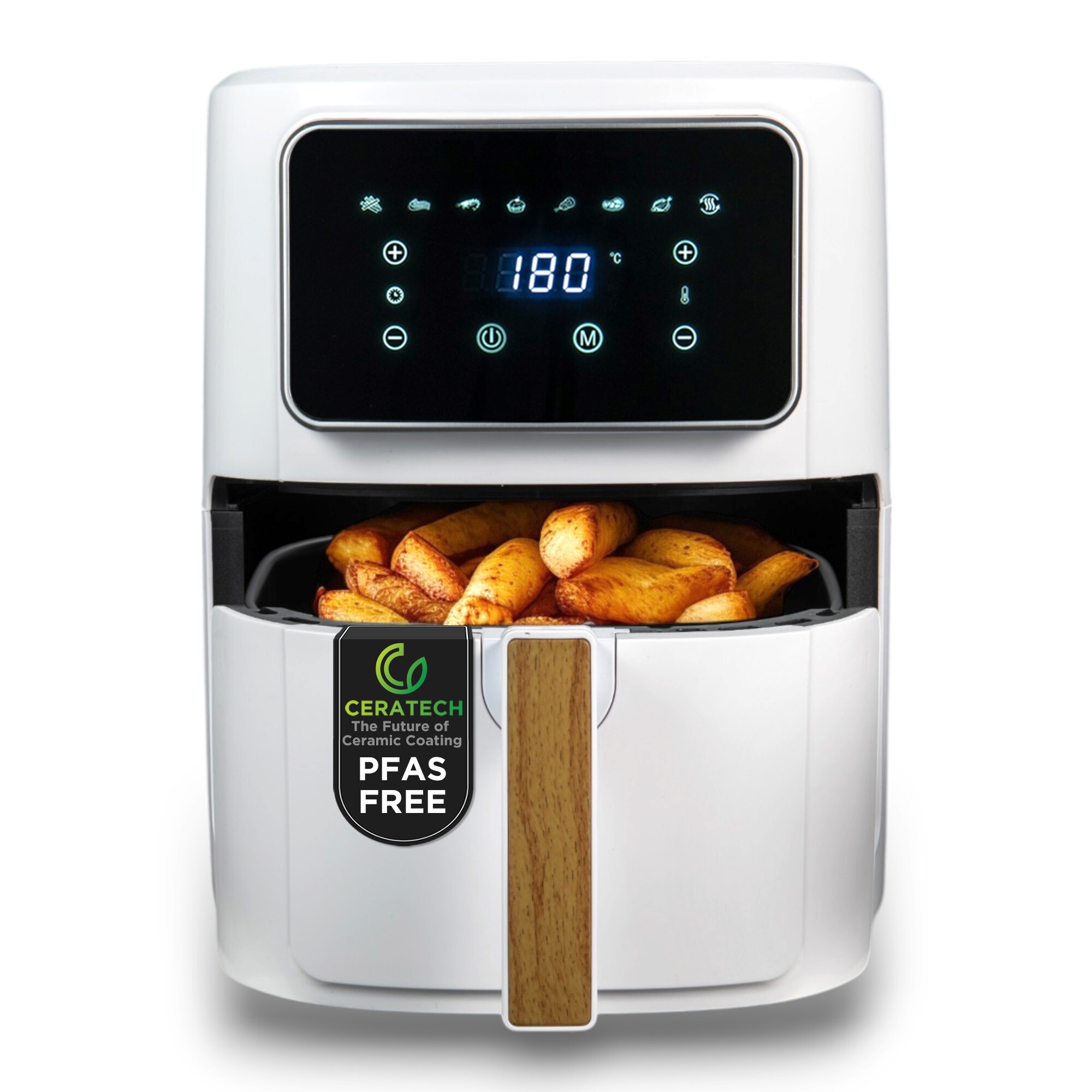 BERGNER Heißluftfritteuse BG-51186-WH