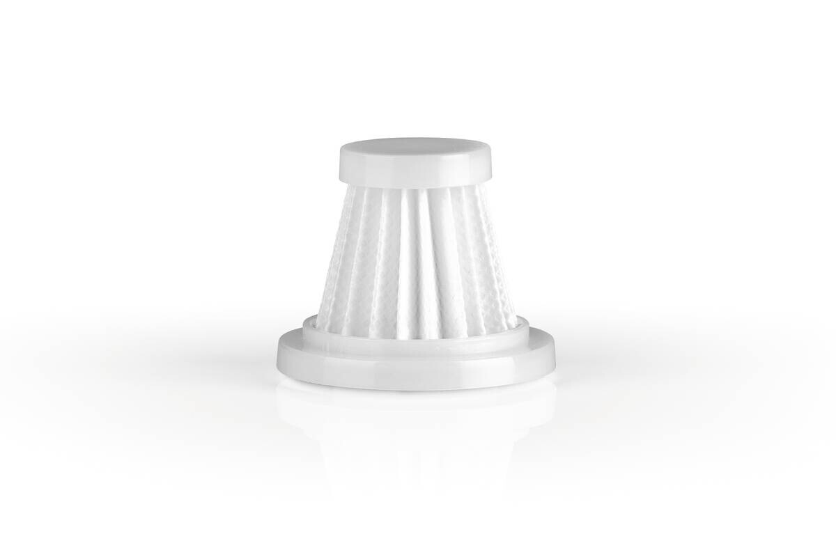 CLEANmaxx Akku-Handstaubsauger blau grau B/H/L: ca. 6,5x11,5x16 cm