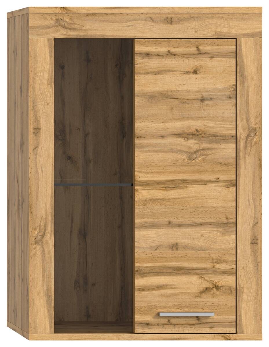 Vitrine Jam Eiche Wotan Nachbildung B/H/T: ca. 60x86x35 cm