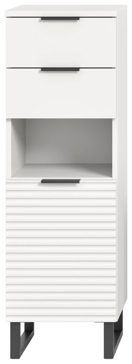 Schrank Riff weiß B/H/T: ca. 35x110x34 cm Schrank Riff weiß B/H/T: ca. 35x110x34 cm