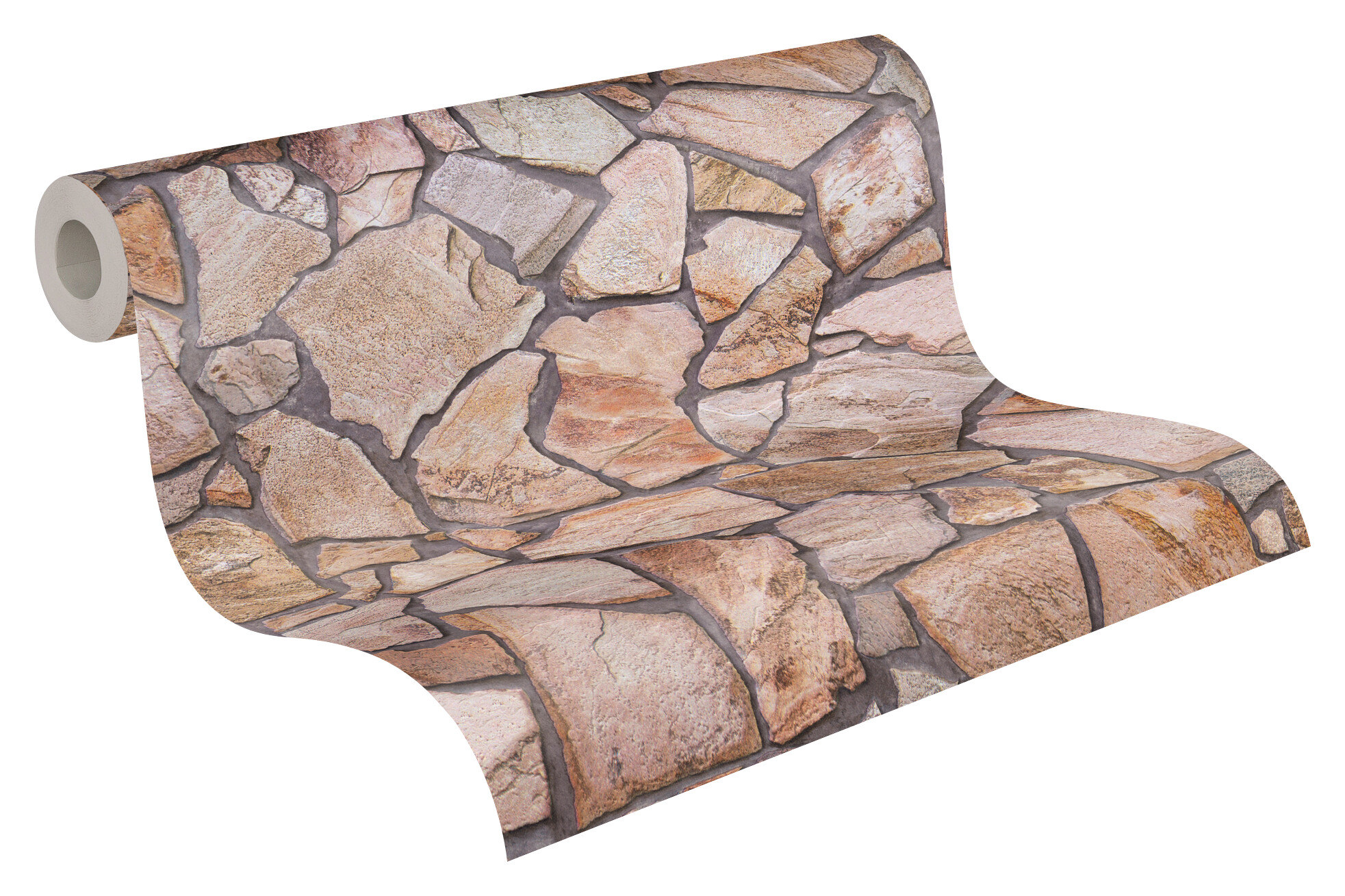 A.S.Creation Vliestapete grau beige B/H/D: ca. 53x1005x9 cm