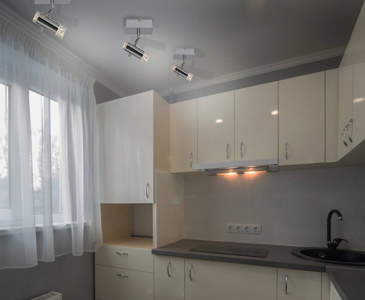 Näve Leuchten Deckenleuchte 1235842 Chrom Kunststoff Metall B/H/T: ca. 9,7x15,5x14,5 cm 1 Brennstellen