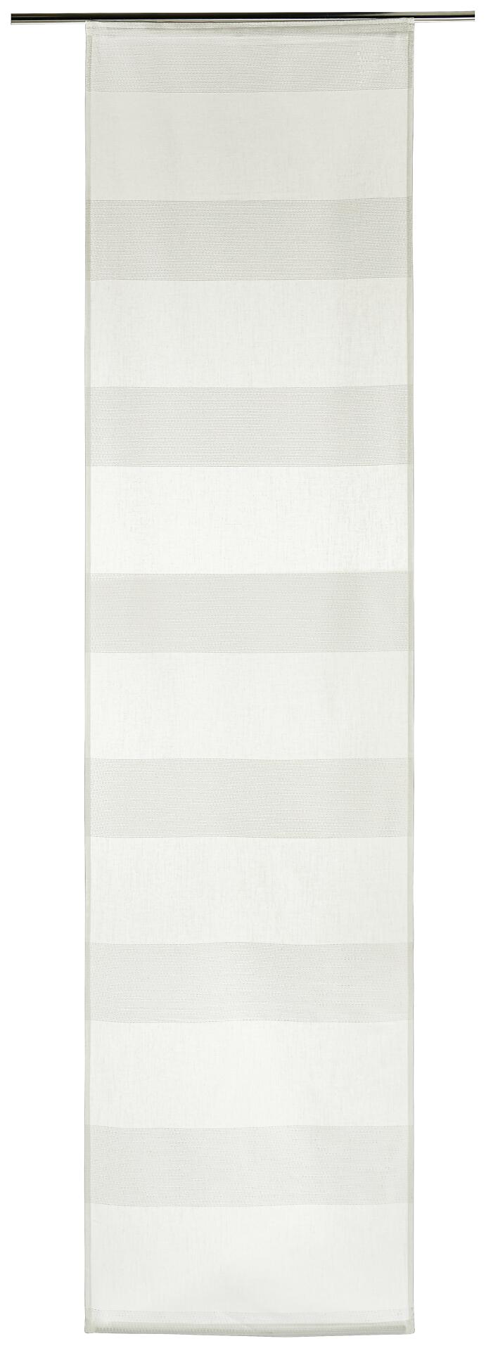 POCOline Schiebevorhang Andrea weiß B/L: ca. 60x245 cm