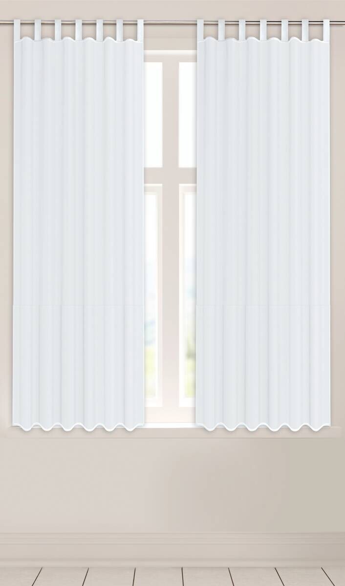 POCOline Kombivorhang Nouveau weiß B/L: ca. 140x175 cm