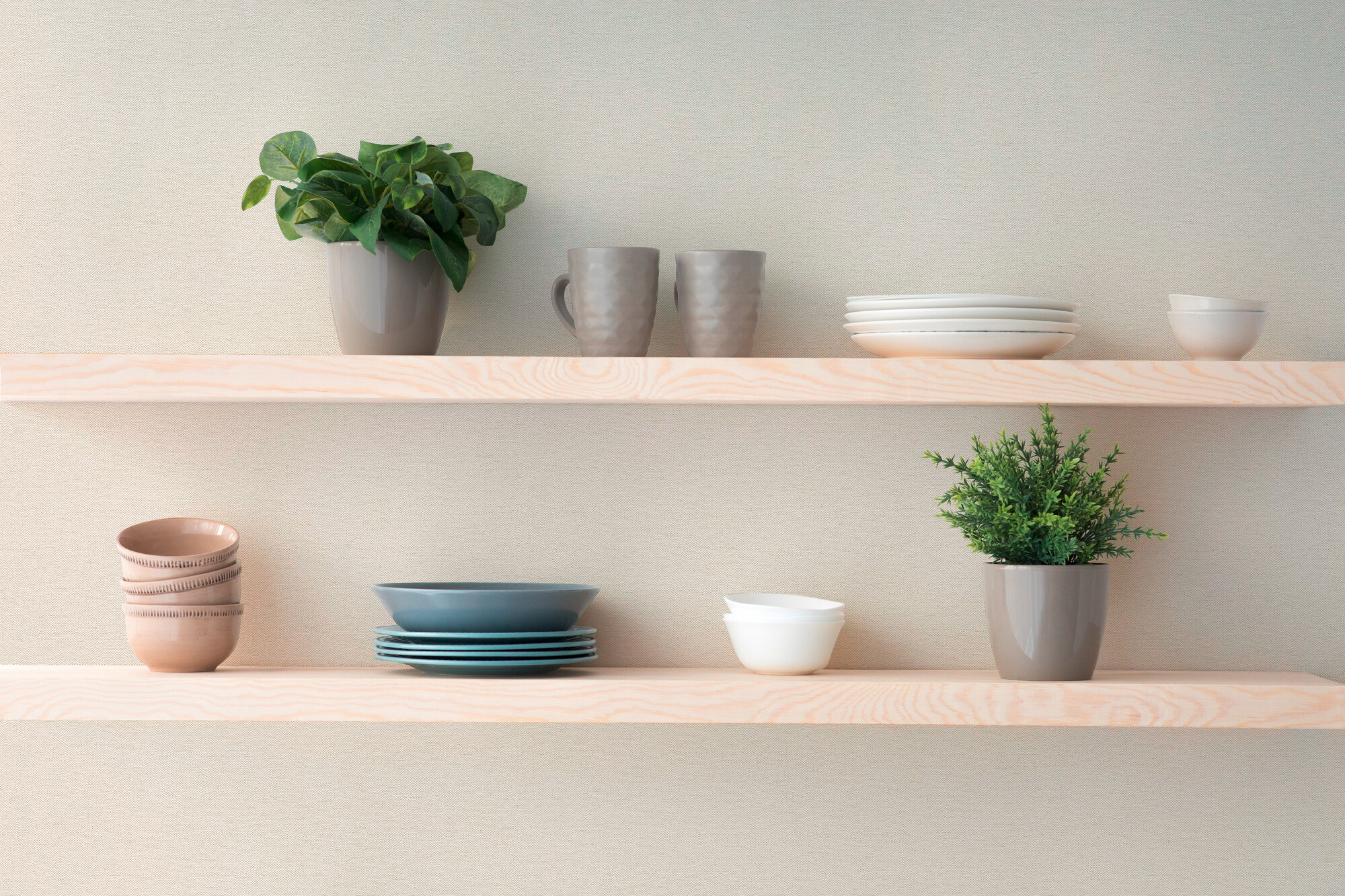 A.S.Creation Vliestapete creme weiß B/H/D: ca. 53x1005x9,3 cm