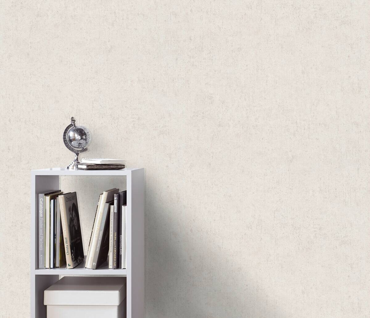 Erismann Vliestapete Uni creme B/L: ca. 53x1005 cm