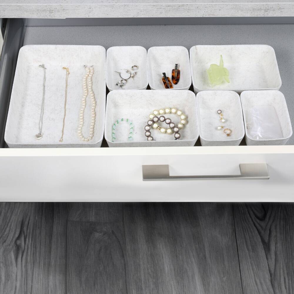 Kesper Schale weiß Polyester B/H/L: ca. 20x5x28,5 cm