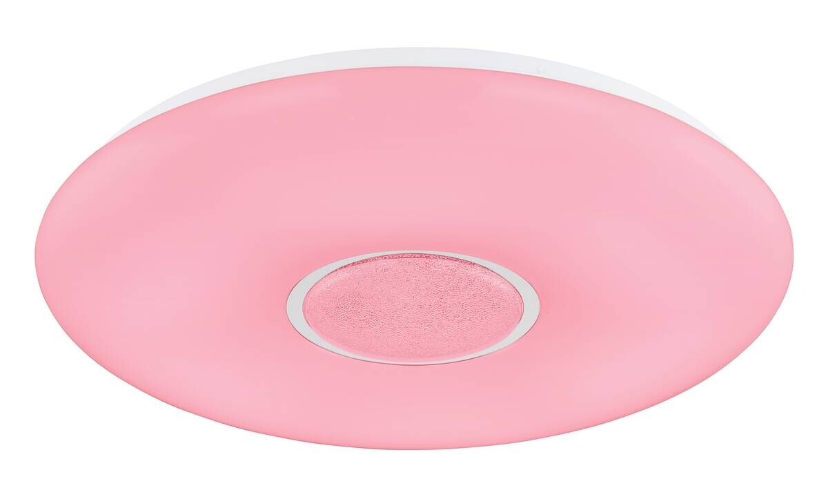 GLOBO Deckenleuchte Sully weiß Metall Kunststoff D: ca. 48,5 cm