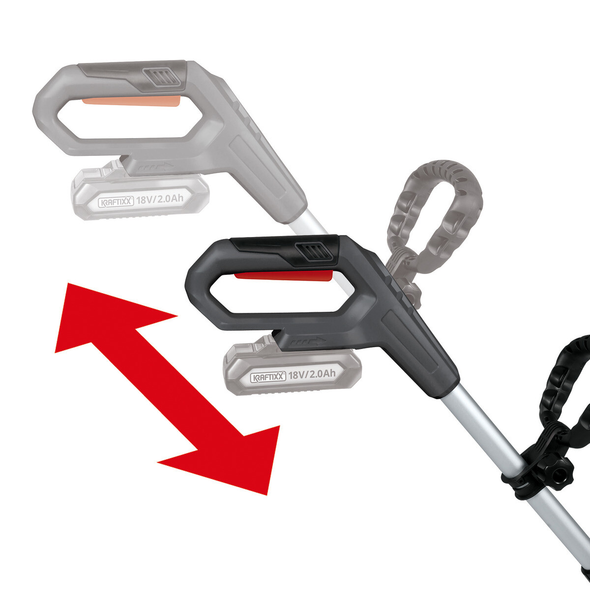 Kraftixx Akku-Rasentrimmer KX-ART 1826 Li Solo ca. 18 V