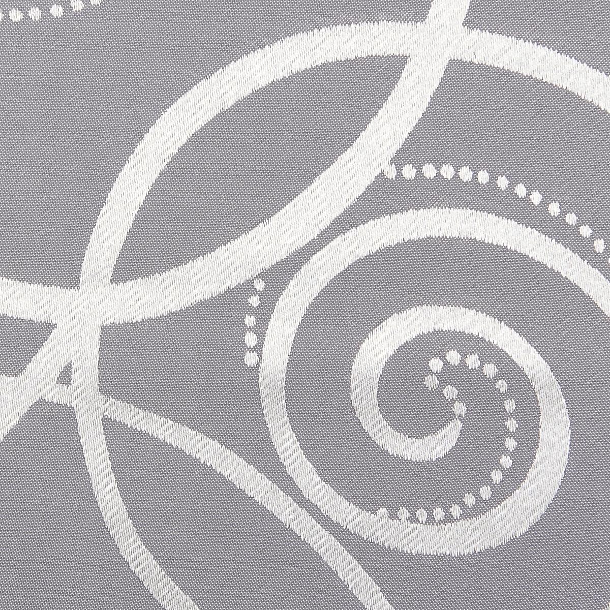 silver edition Dekovorhang Triest silber B/H: ca. 140x245 cm