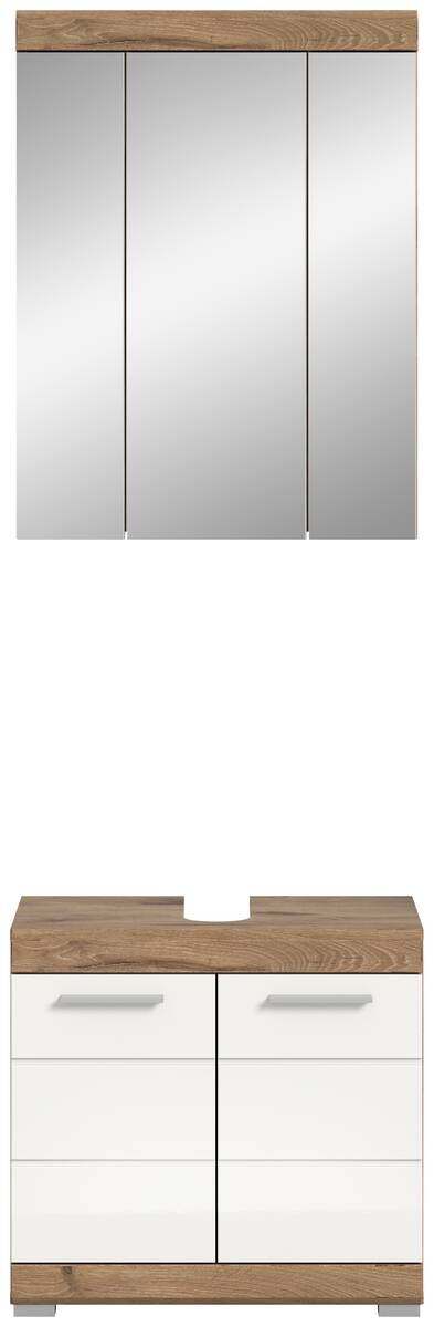 Spiegelschrank Wave Nachbildung B/H/T: ca. 60x79x18 cm