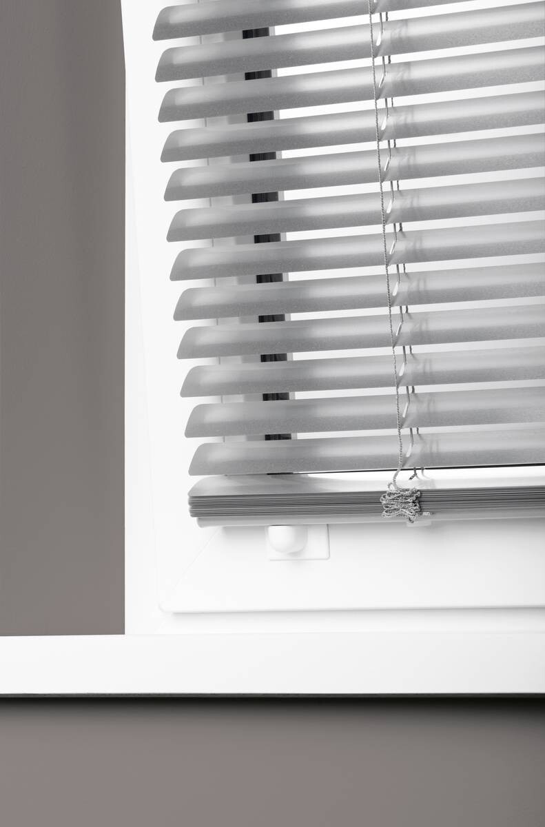 Alu-Jalousie Edelstahloptik B/L: ca. 90x175 cm