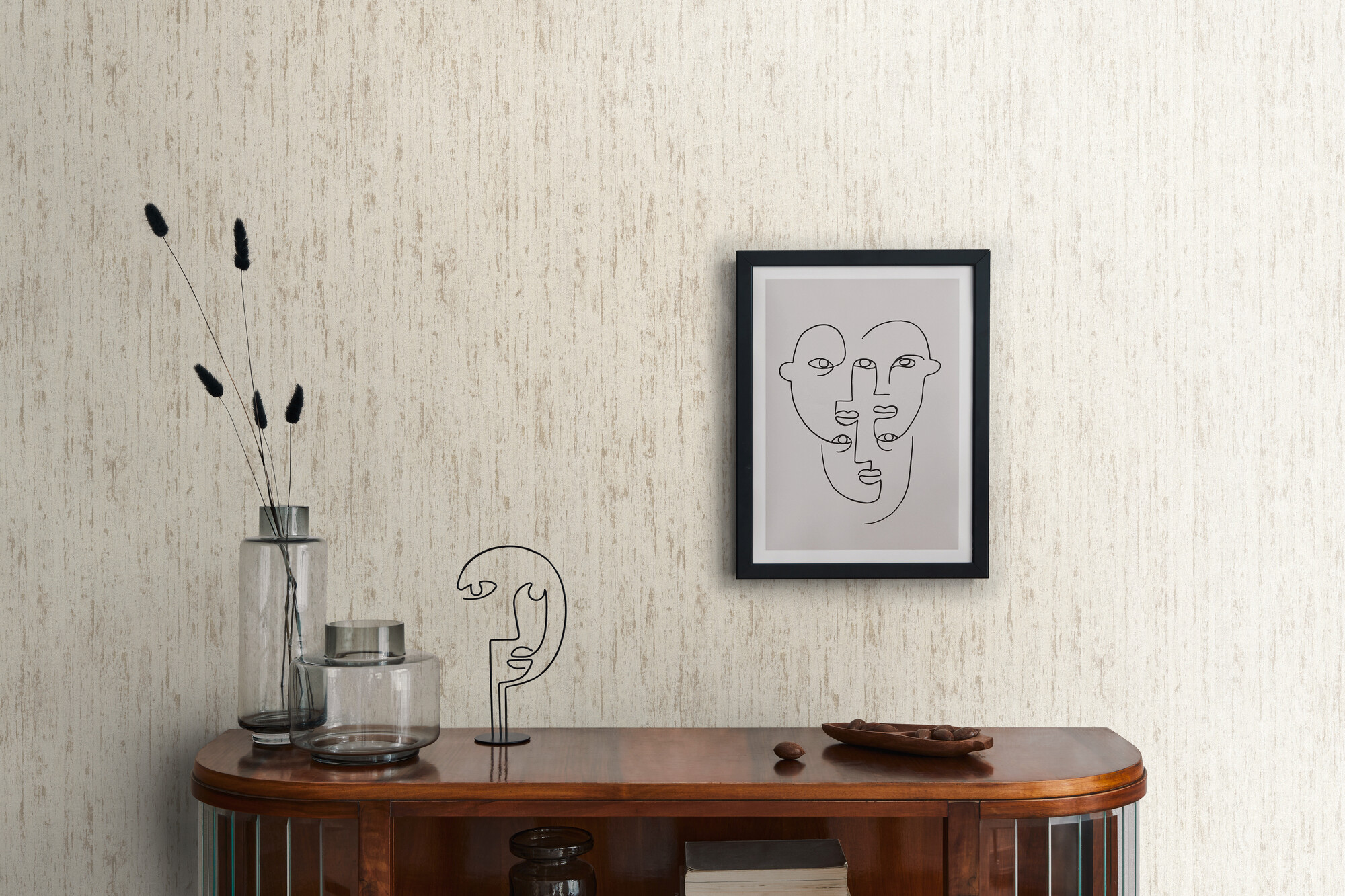 A.S.Creation Vliestapete beige gold B/H/D: ca. 53x1005x8,3 cm