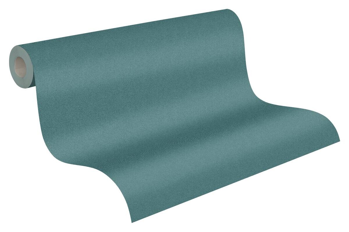 A.S.Creation Vliestapete New Elegance Uni grün B/L: ca. 53x1005 cm