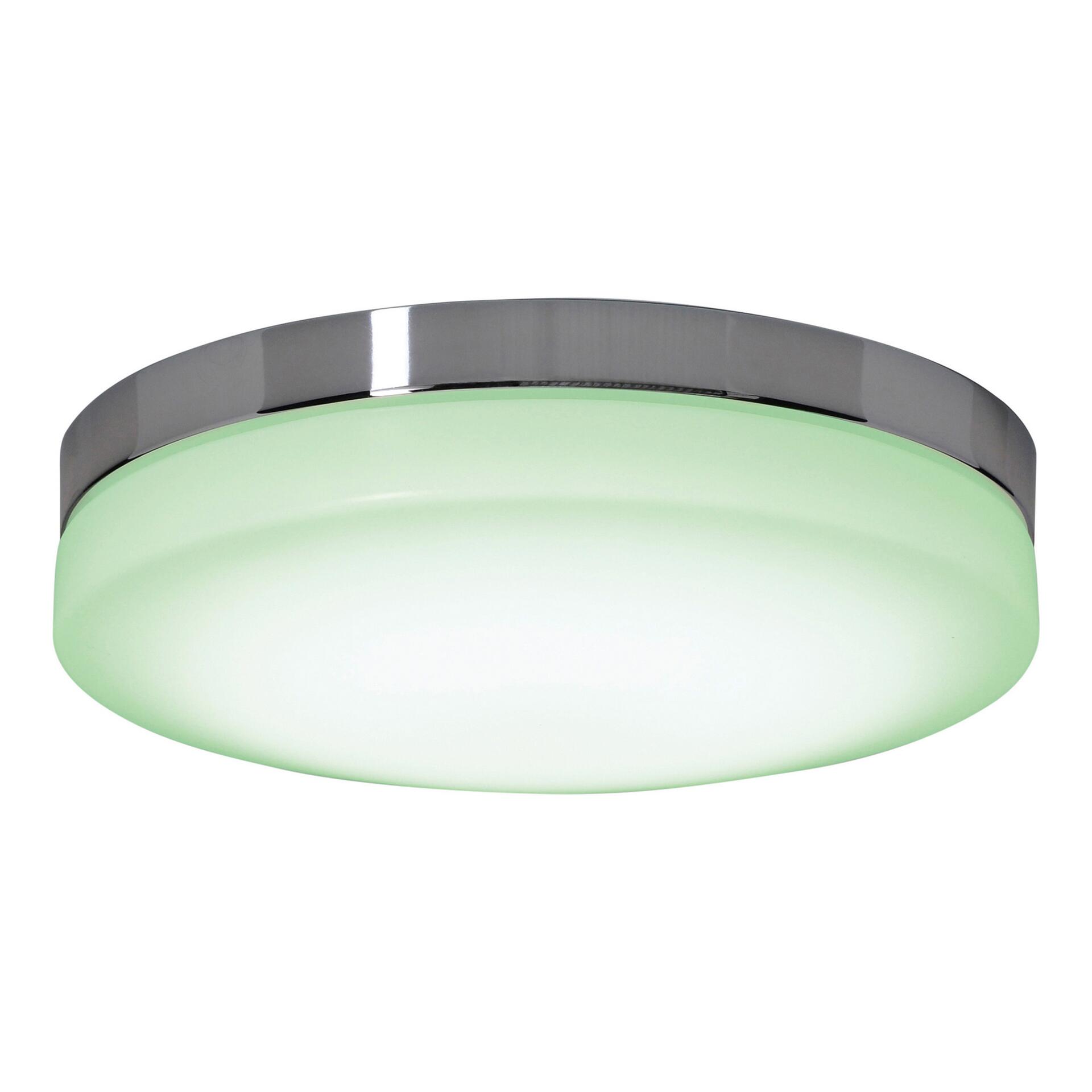 Näve Leuchten Deckenleuchte 1196761 Chrom Metall Kunststoff B/H/T: ca. 29x9x29 cm null 1 Brennstellen