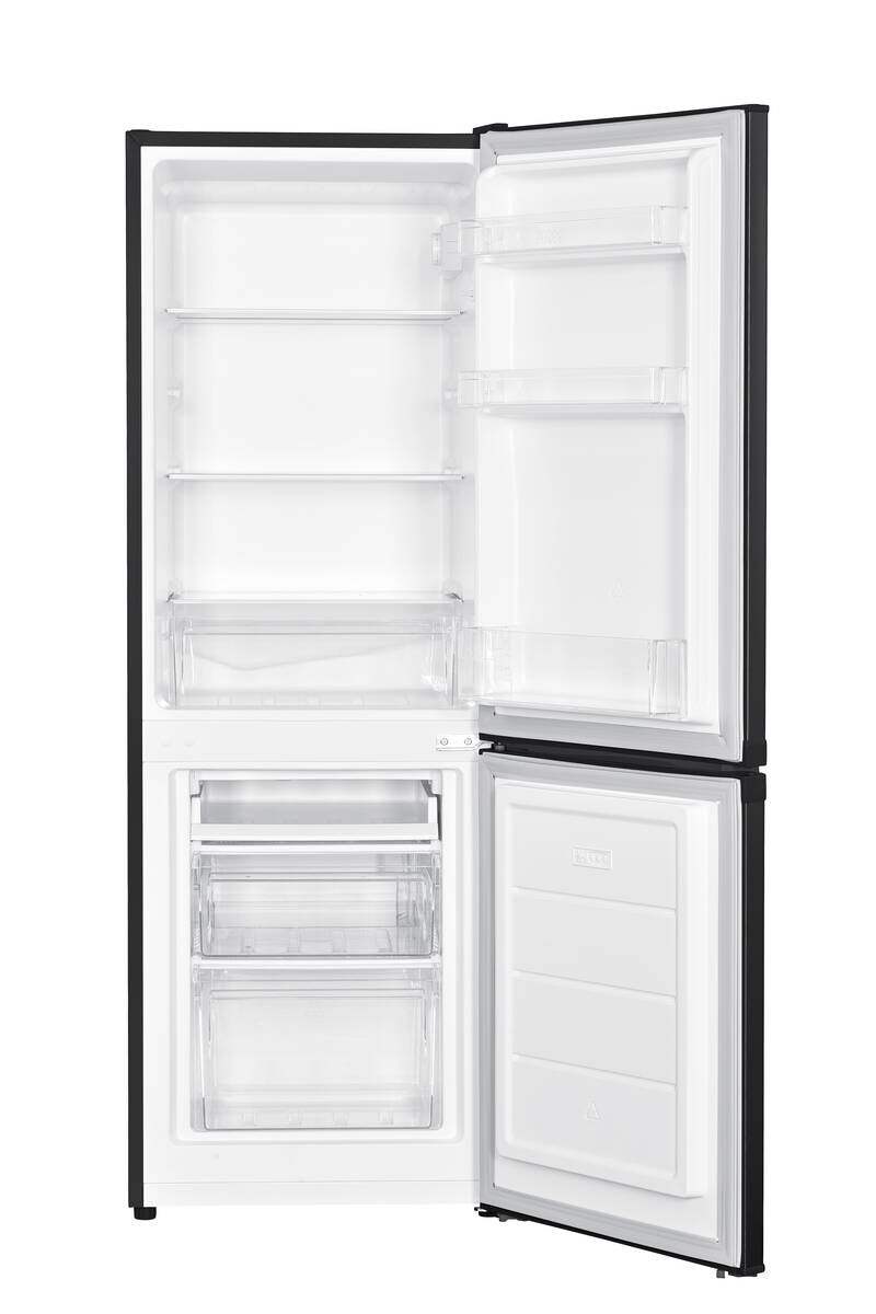 PKM Kühl-/Gefrierkombination KG173DS schwarz B/H/T: ca. 50x142,2x56 cm