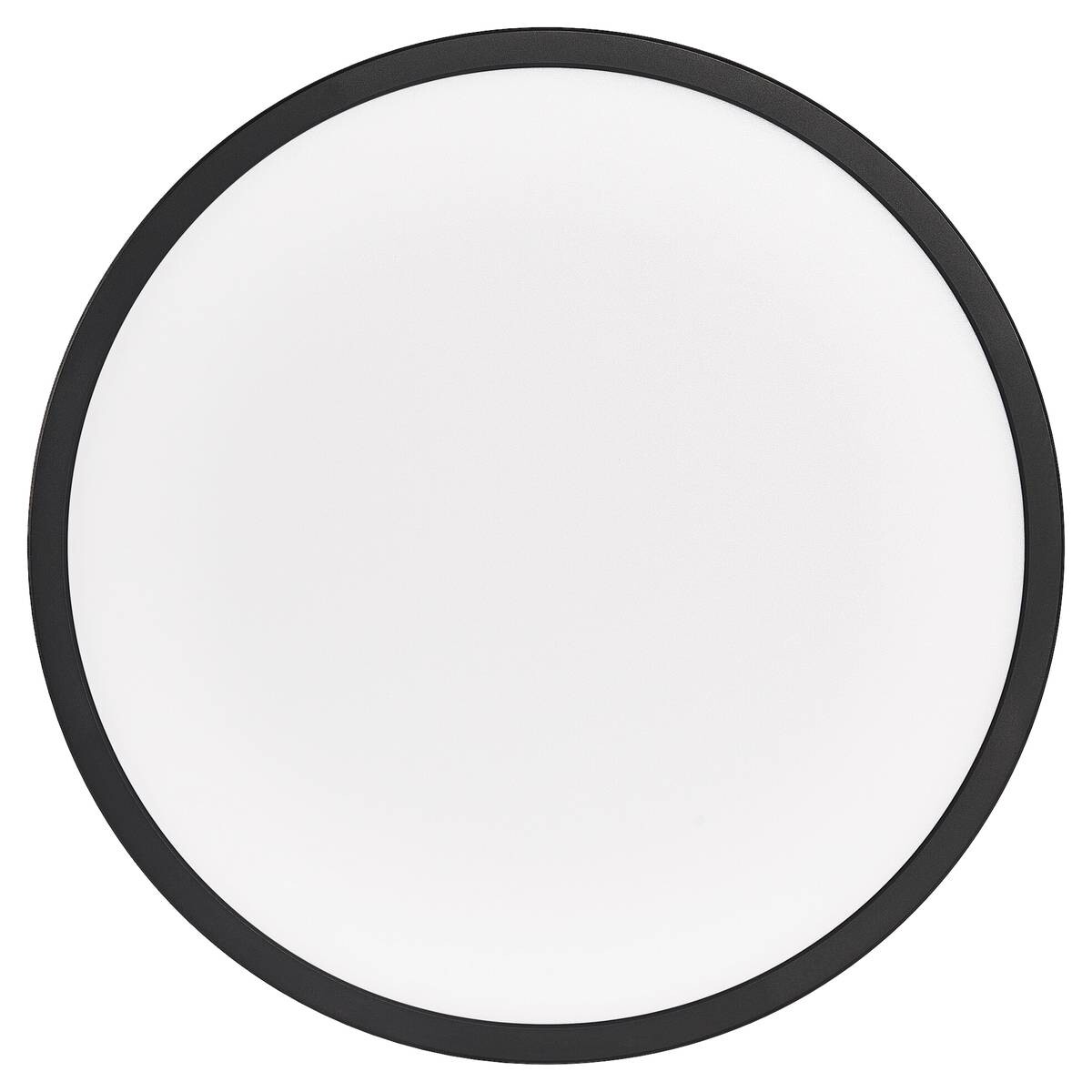 LEDVANCE Deckenleuchte Orbis schwarz weiß Kunststoff H/D: ca. 2,7x40 cm