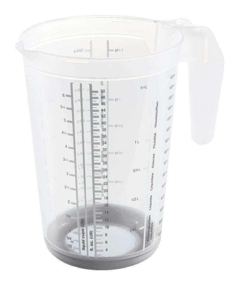 keeeper Messbecher grau