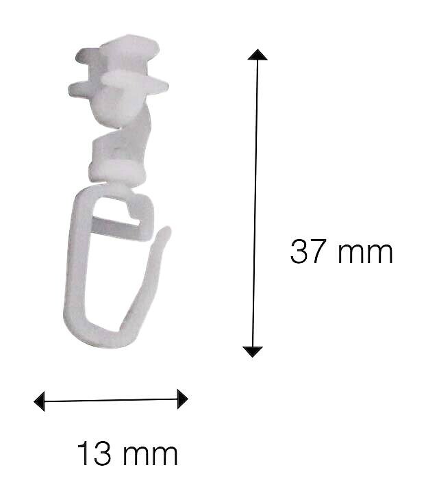 ondeco Klick-Gleiter für Gardinenschiene