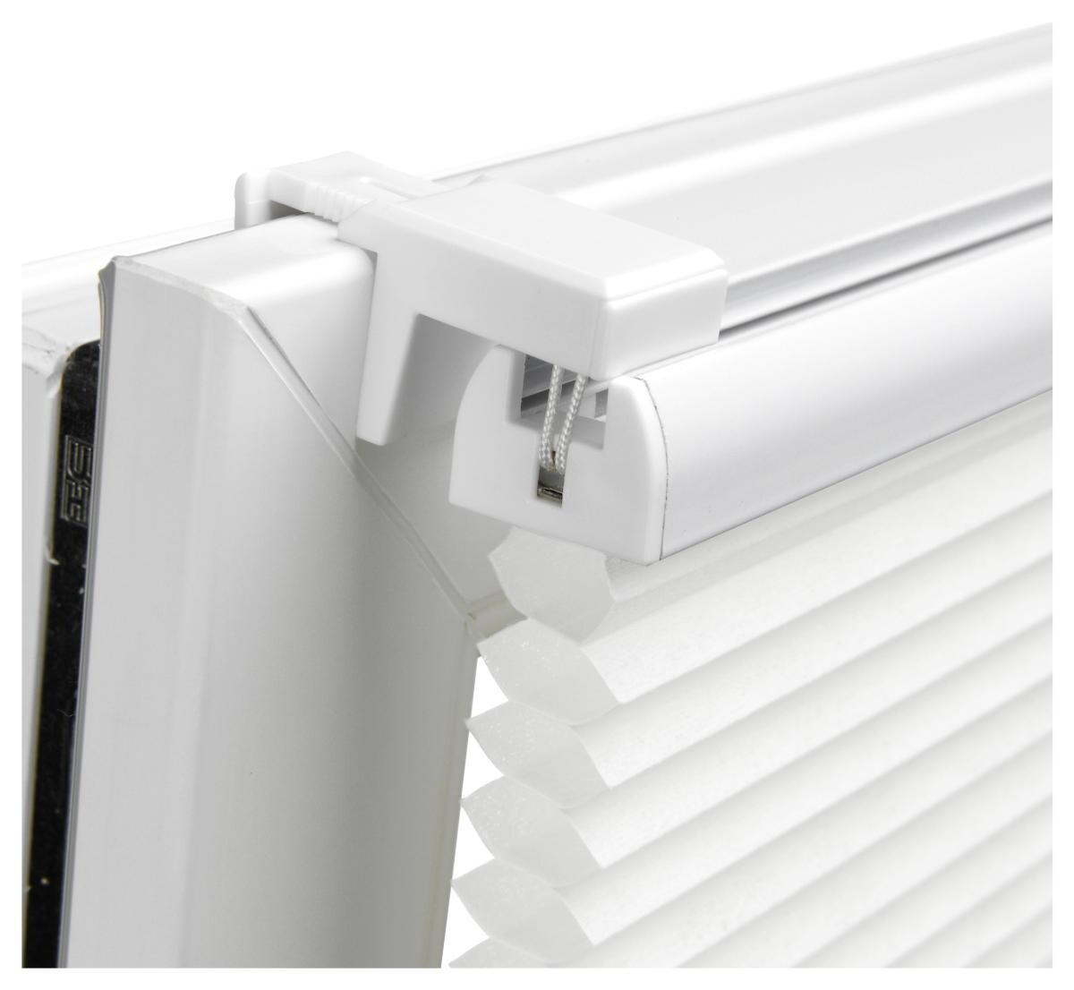 Boviva Waben-Plissee Verdunklungsqualität weiß B/L: ca. 60x130 cm