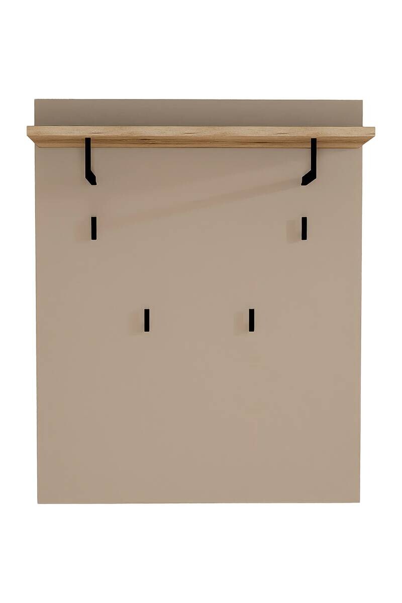 Garderobenpaneel Fargo Eiche Cashmere B/H/T: ca. 80x100x30 cm