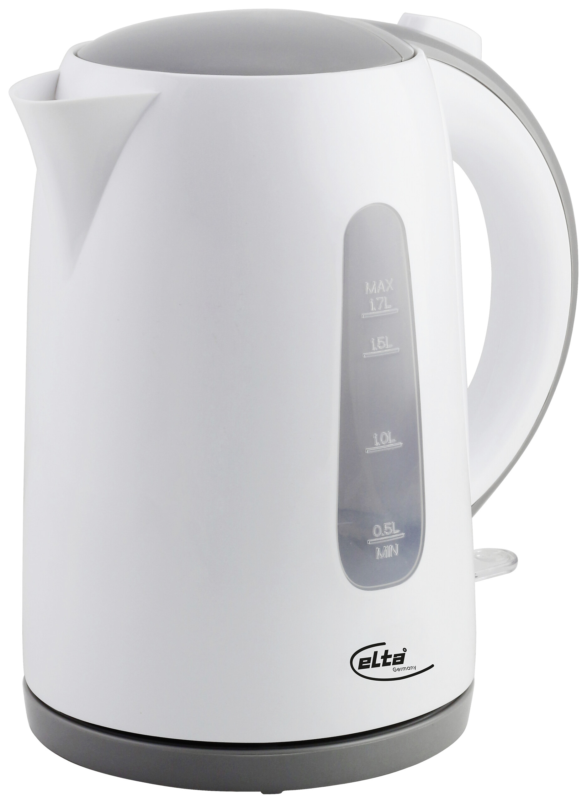 Elta Wasserkocher WK-2200.16 weiß Kunststoff ca. 1,7 l