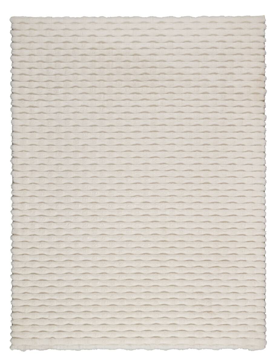 Fellimitat Flush ivory B/L: ca. 80x150 cm
