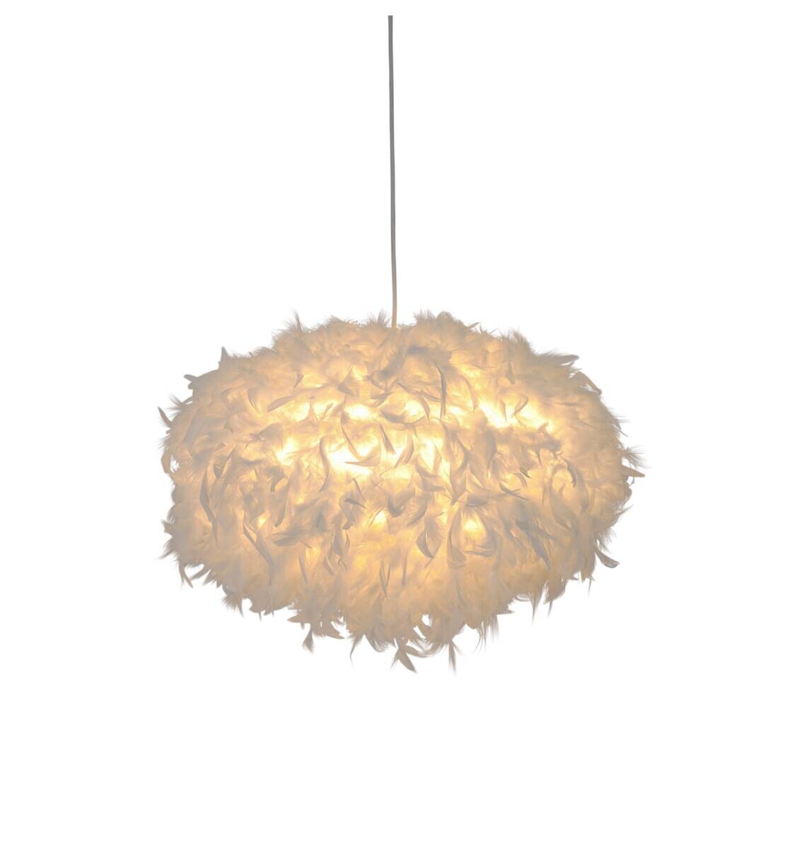 POCOline Pendelleuchte Ducky weiß Papier D: ca. 50 cm E27 1 Brennstellen