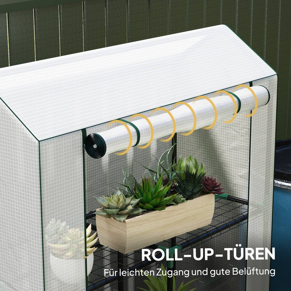 Outsunny Gewächshaus B/H/L: ca. 40x150x100 cm