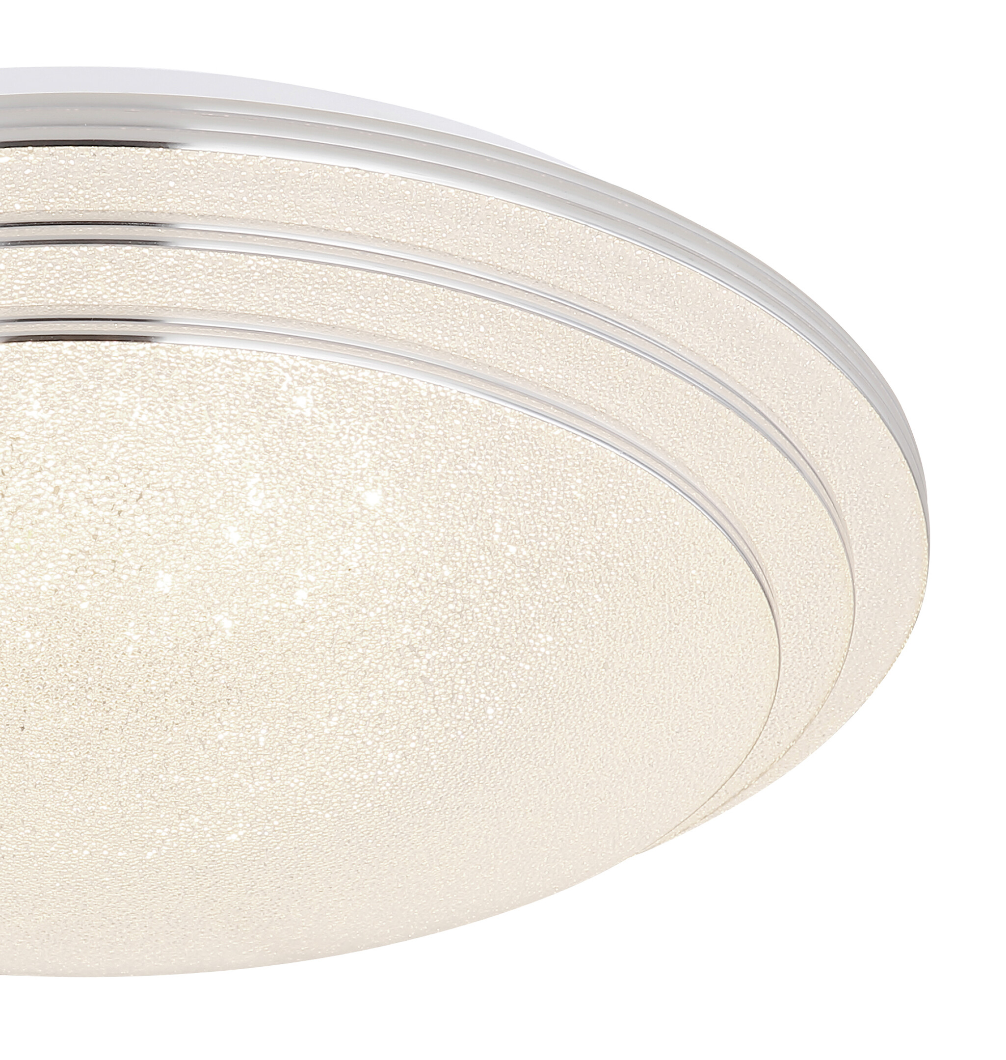 GLOBO Deckenleuchte 48419-18 Aley Opal weiß Metall Acryl H/D: ca. 9,5x40 cm