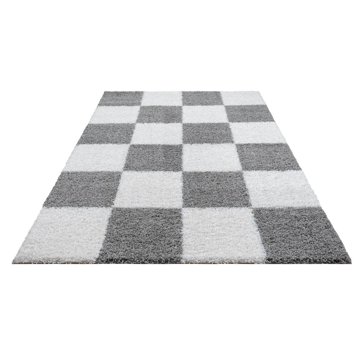 Sanat Hochflorteppich MILANO hellgrau B/L: ca. 200x290 cm Sanat Hochflorteppich MILANO hellgrau B/L: ca. 200x290 cm