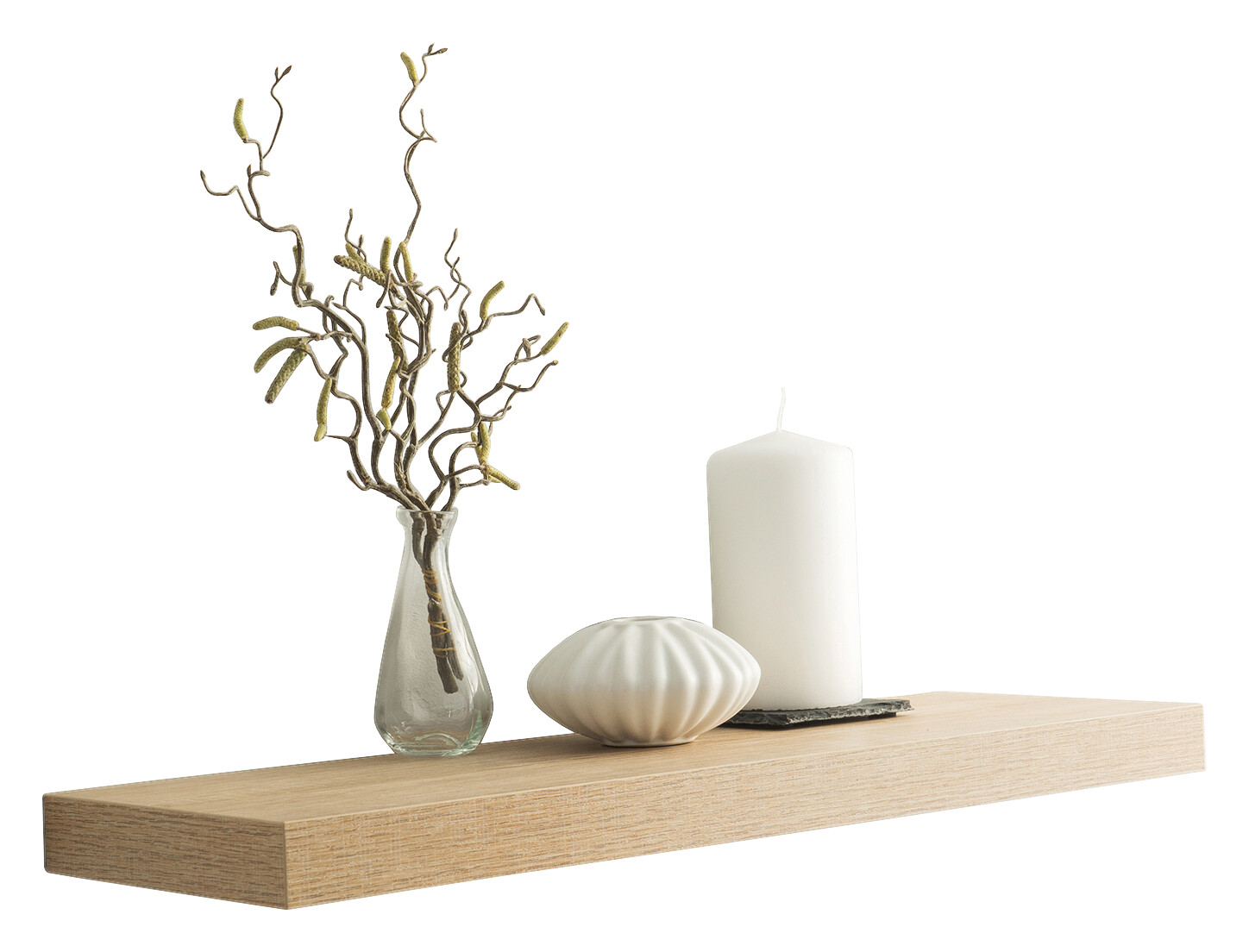 Wandboard Shelvy 60 Eiche Sonoma Nachbildung B/H/T: ca. 60x4x24 cm