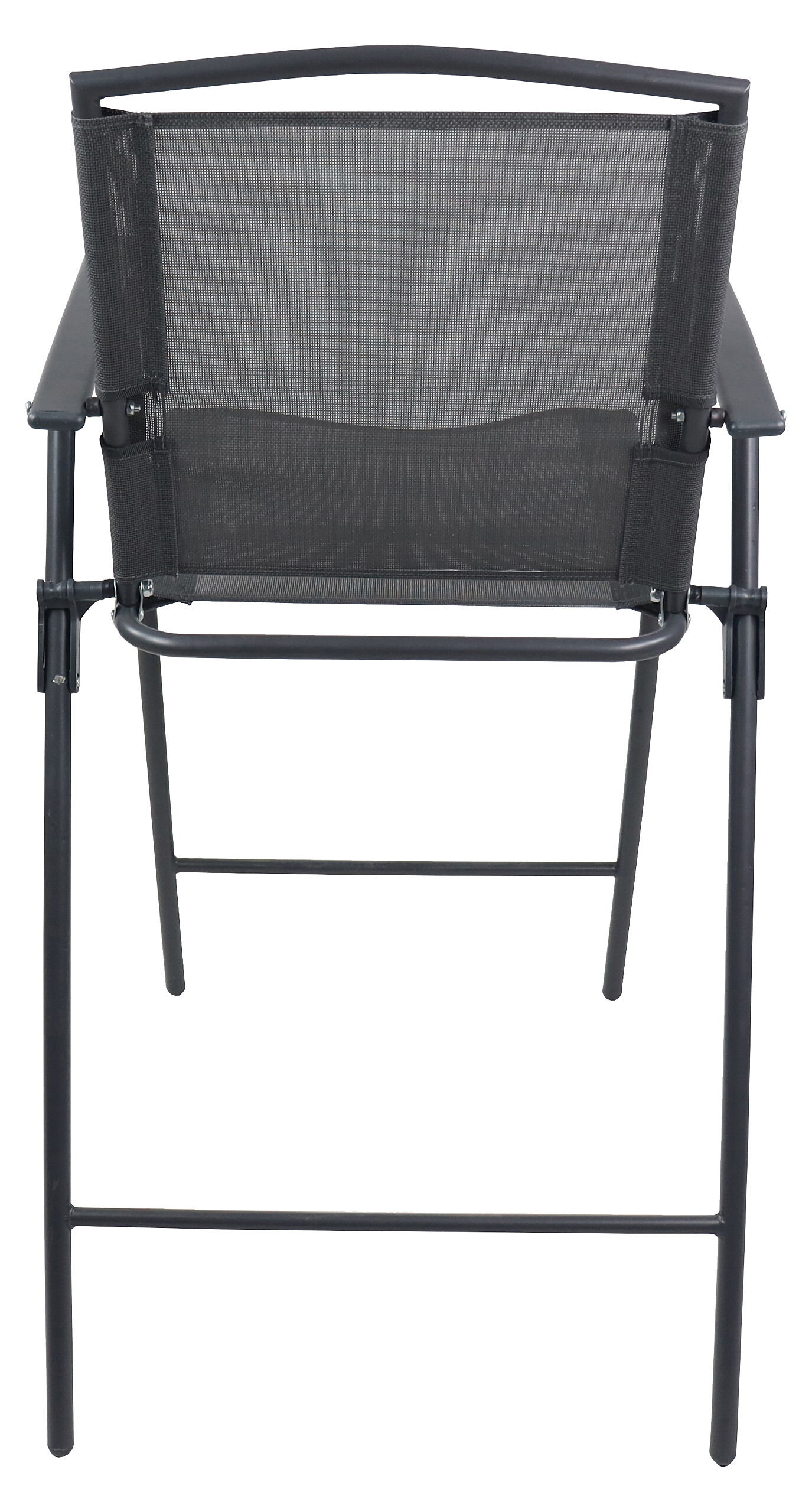 VCM Gartensitzgruppe Garlos anthrazit Stahl B/H/L: ca. 70x108x70 cm