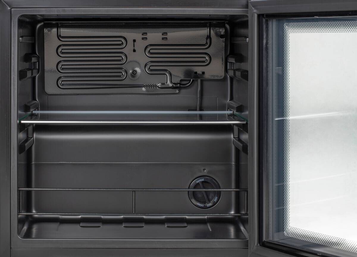 POCOline Glastür-Kühlschrank