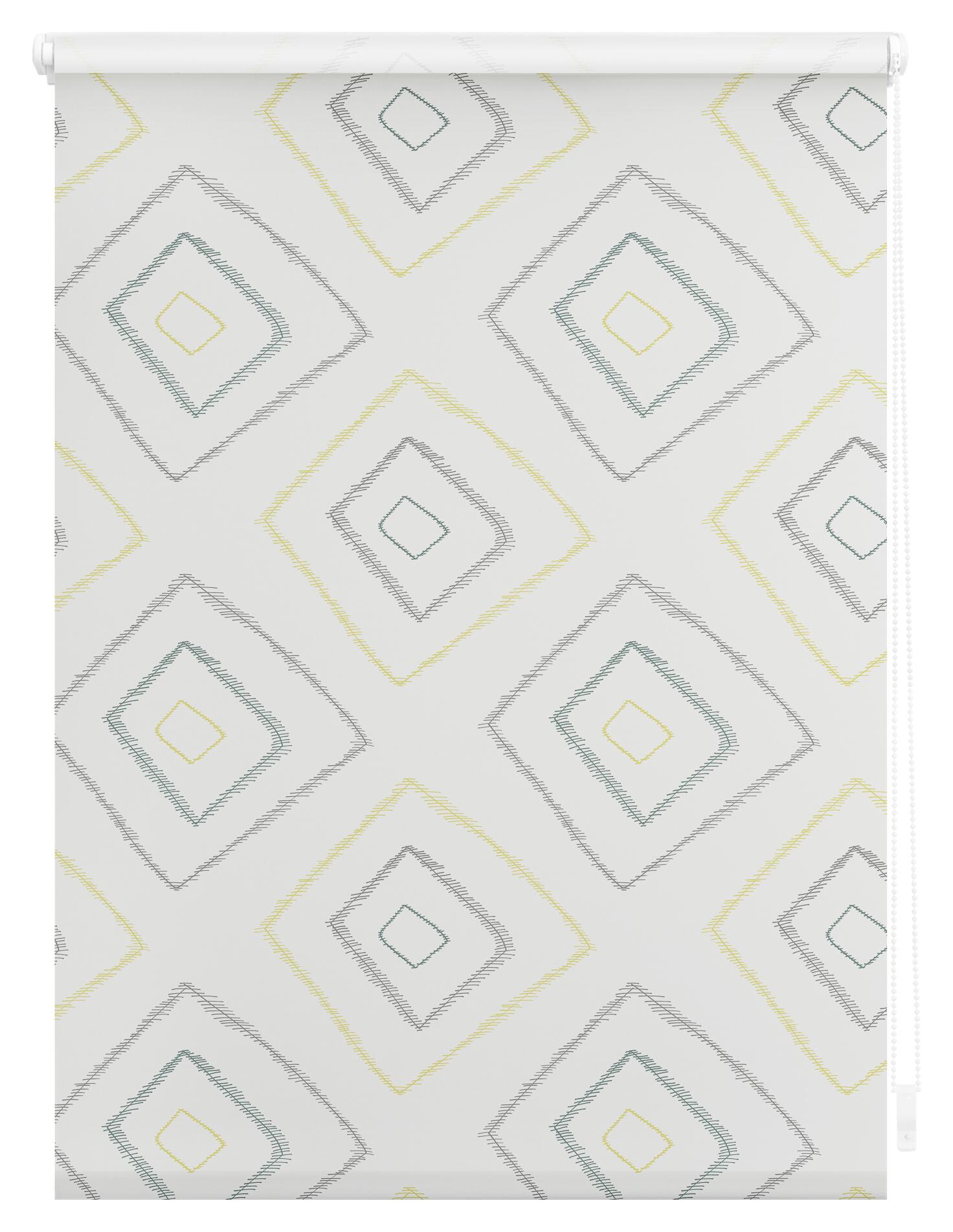 LICHTBLICK Verdunkelungsrollo Stripy Boho beige B/L: ca. 60x150 cm